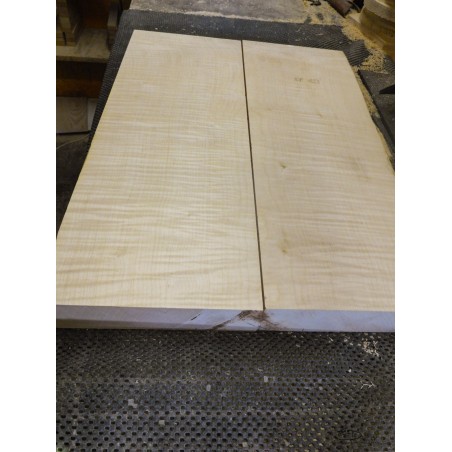 QHQ-quilted maple body 2x 170x500 thickness 45mm